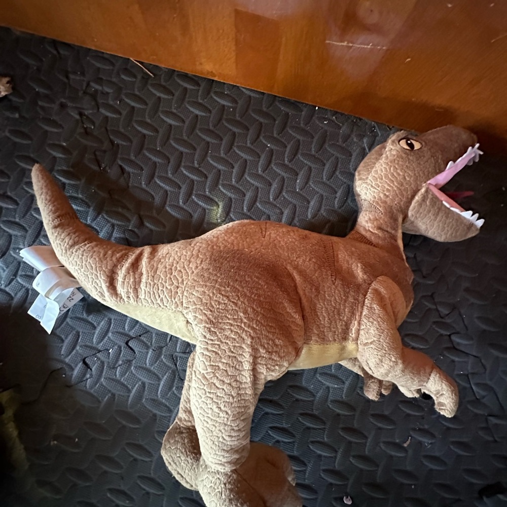 IKEA Tan Dinosaur Stuffed Animal
